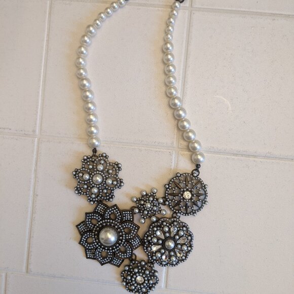 Plunder Pearl "Rosemary" Necklace Jewelry Retired Piece - Picture 1 of 3